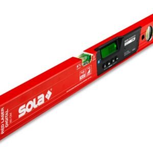 SOLA RED Laser Digital gulsčiukas skaitmeninis magnetinis 600 mm su lezerio spinduliu