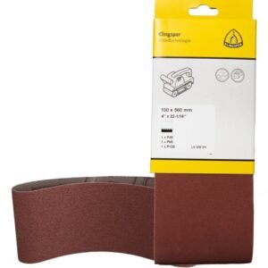 Klingspor LS309XH juostų šlifavimui rinkinys 100 x 560 mm Nr.40/80/120