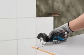 Bosch GWS 12V-76 V-EC Solo Profesional baterinis kampinis šlifuoklis 76 mm