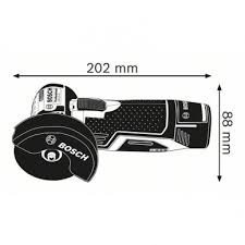 Bosch GWS 12V-76 V-EC Solo Profesional baterinis kampinis šlifuoklis 76 mm
