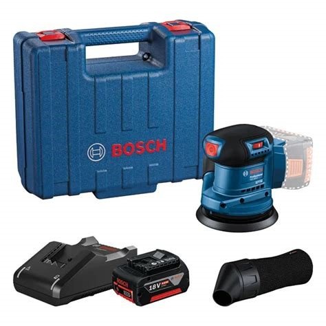Bosch GEX 185-Li Profesional baterinis ekscentrinis šlifuoklis 18V 125 mm