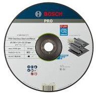 BOSCH Pro LongLife diskas pjovimo 230 x 1,9 x 22,2 mm AS46T-BF inox
