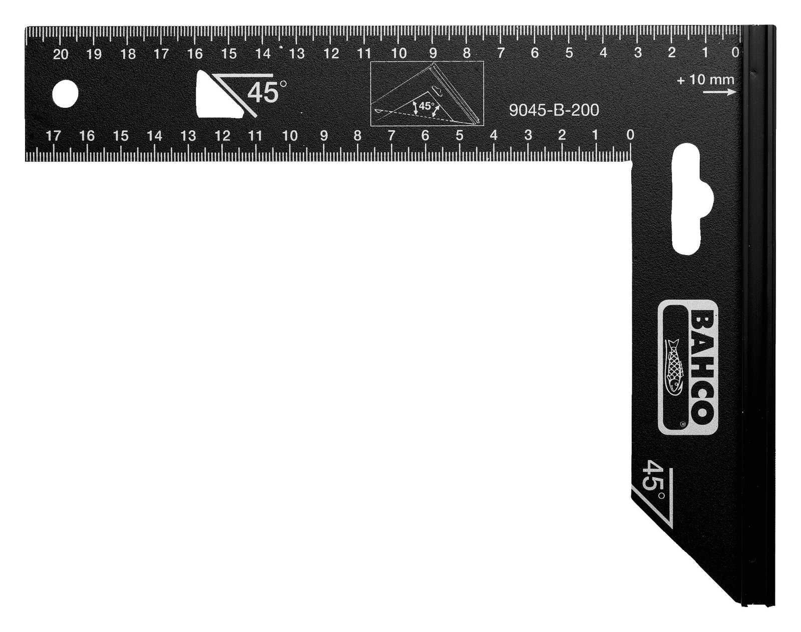 Bahco 9045-B-200 kampmatis plieninis 200 mm