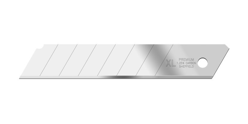Jewel Blade XL Premium Silver geležtės peiliui laužomos 18 mm