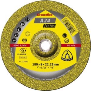 KLINGSPOR Extra metalo šlifavimo diskas 230 x 6,0 x 22,2 mm A24EX inox