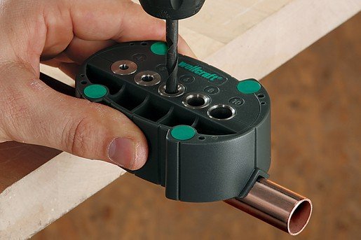 Wolfcraft gręžimo šablonas 4-10 mm