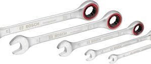 Bosch 1600A0223D raktų kombinuotų su terkšle rinkinys 5 vnt.