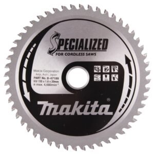 MAKITA Specialized diskas aliuminio pjovimui 150 x 20 mm Z52