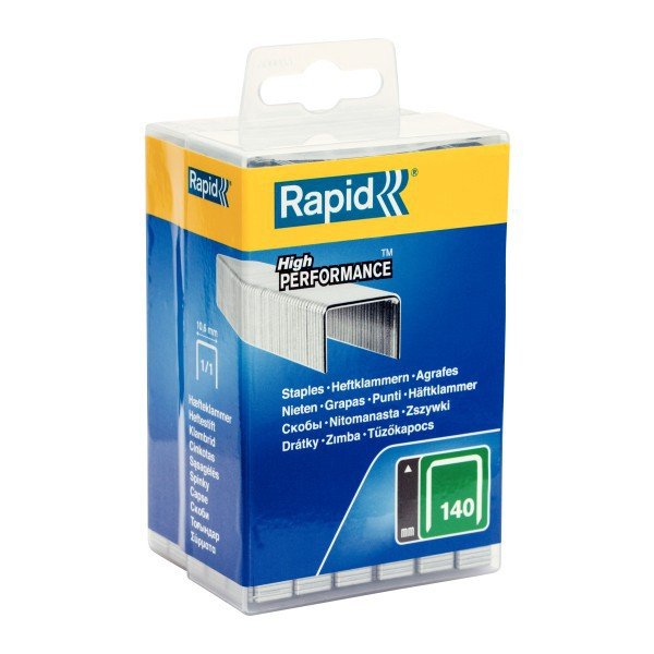 Rapid 140 įkabos cinkuotos 6 mm 5000 vnt.