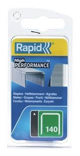 Rapid 140 įkabos cinkuotos 12 mm 648 vnt.