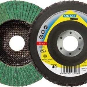 Klingspor SMT636 lapelinis diskas 125 x 22,2 mm Nr.80