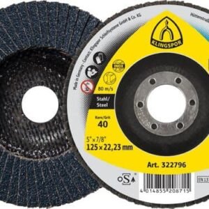 Klingspor SMT628 lapelinis diskas 125 x 22,2 mm Nr.60