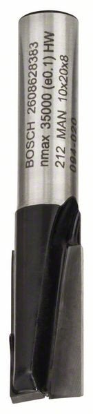 BOSCH Standard freza medienai 10 x 20 mm