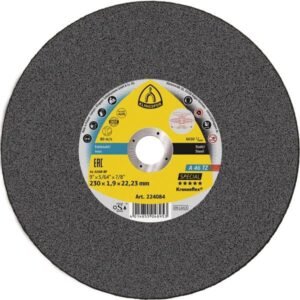 KLINGSPOR Special diskas pjovimo 180 x 1,6 x 22,2 mm A46TZ inox
