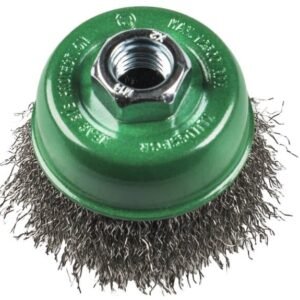 Klingspor BT600W vielinis šepetys 80 mm M14 inox