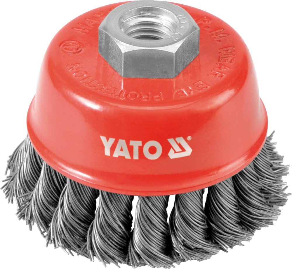 Yato YT-4767 vielinis šepetys sukta viela 60 mm M14