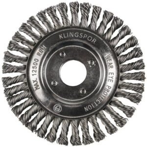 Klingspor BRP600Z vielinis diskas sukta viela 178 x 6 x 22,2 mm