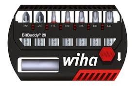 WIHA BitBuddy29 TY sukimo antgalių rininys 8 vnt.