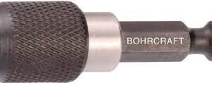 BOHRCRAFT laikyklis sukimo antgaliams magnetinis su fiksacija 1/4" 60 mm