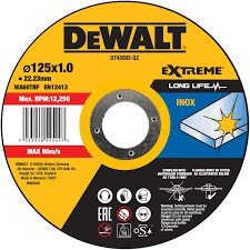DeWalt DT43902 Extreme diskas pjovimo 125 x 1,0 x 22,2 mm WA60TB-F