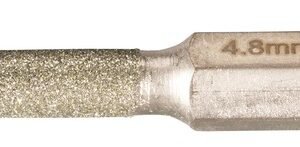 Makita D-73760 dildė grandinėms galąsti apvali deimantinė 4,8 mm 1/4"