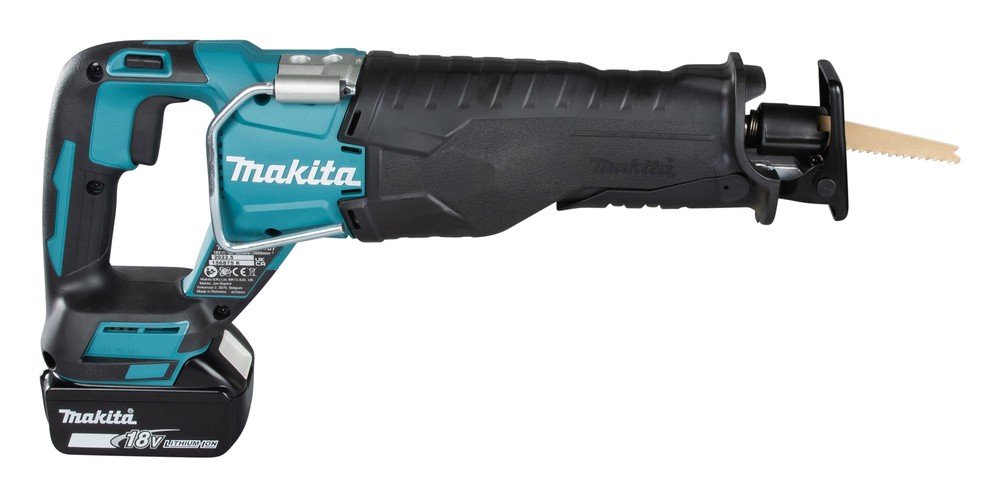 Makita DJR187Z baterinis tiesinis pjūklas 18V