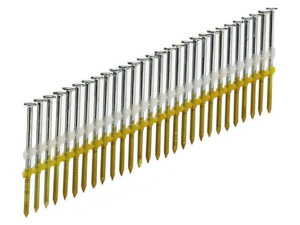 4PRO vinys juostoje rifliuotos ir cinkuotos 3,1 x 90 mm 17 laipsnių 2250 vnt.