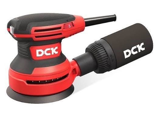 DCK KSA02-125 ekscentrinis šlifuoklis 125 mm 380W