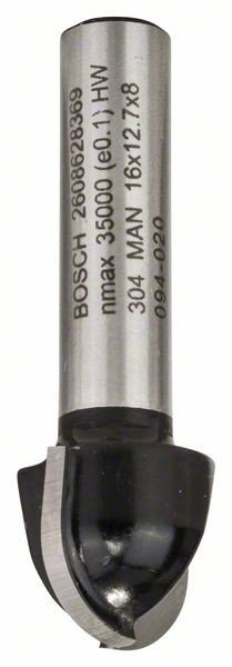 BOSCH Standard freza medienai 16 mm R8