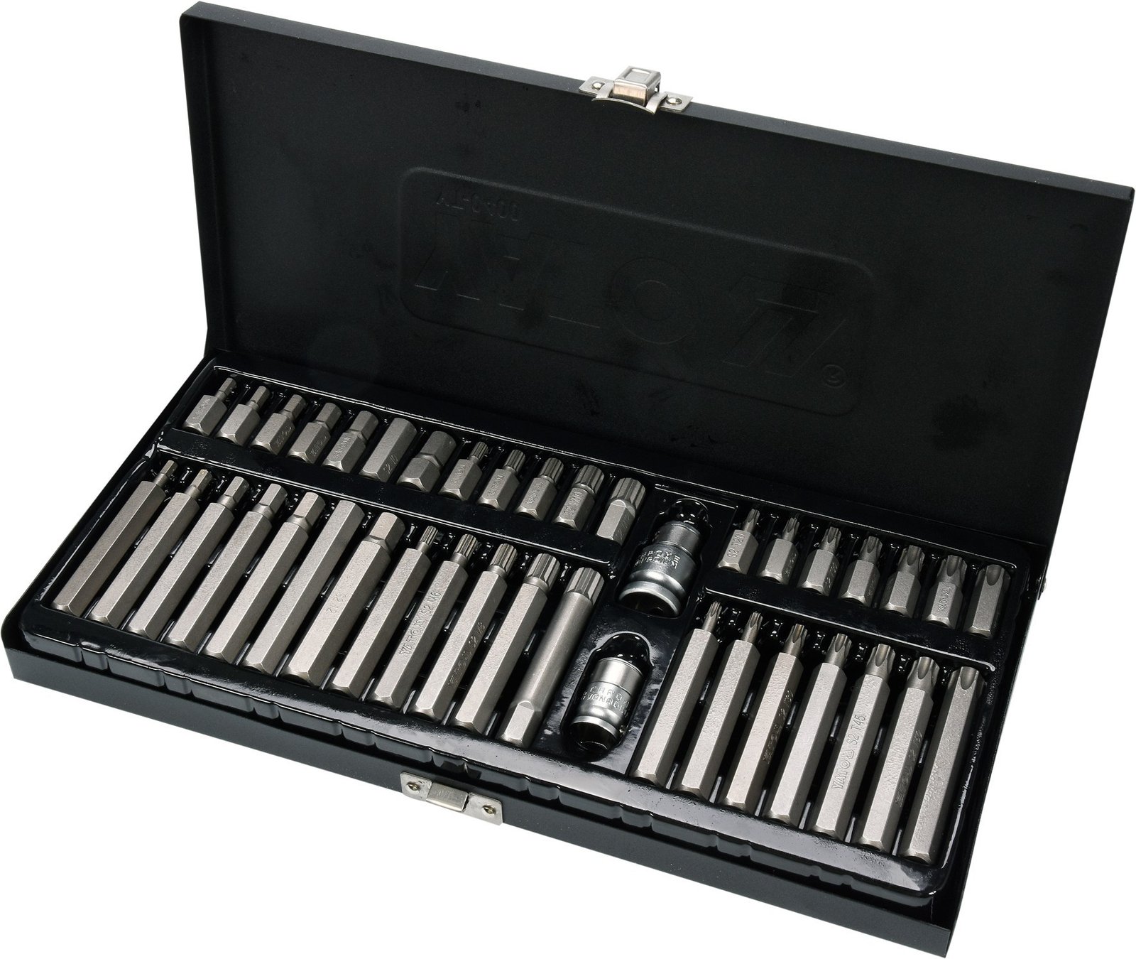 Yato YT-0400 sukimo antgalių rinkinys 40 vnt. 3/8"