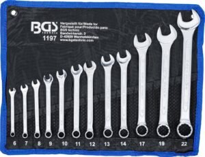 BGS 1197 raktų kombinuotų rinkinys 6 - 22 mm 12 vnt.