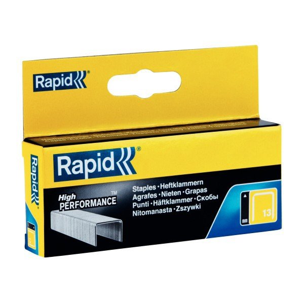 Rapid 13 įkabos cinkuotos 6 mm 2500 vnt.