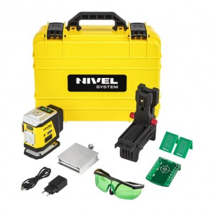 Nivel System CL2G lazerinis nivelyras žaliu spinduliu 2 x 360 laipsnių