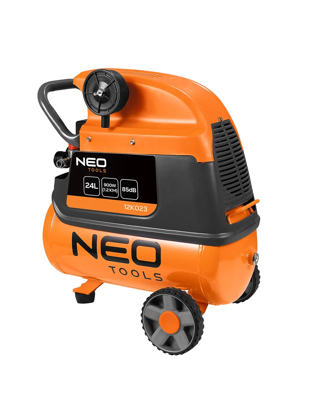Neo 12K023 oro kompresorius 900W 24 litrų max 135 ltr/min 8 bar