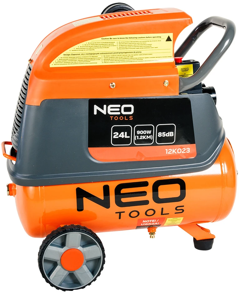 Neo 12K023 oro kompresorius 900W 24 litrų max 135 ltr/min 8 bar - Image 2