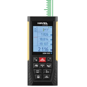Nivel System HDM-50G lazerinis atstumų matuoklis žaliu spinduliu