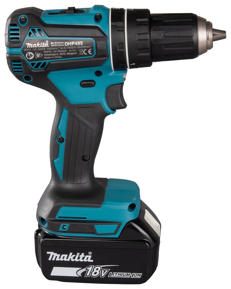 Makita DHP485RTJ baterinis gręžtuvas 18V 50/27 Nm - Image 3