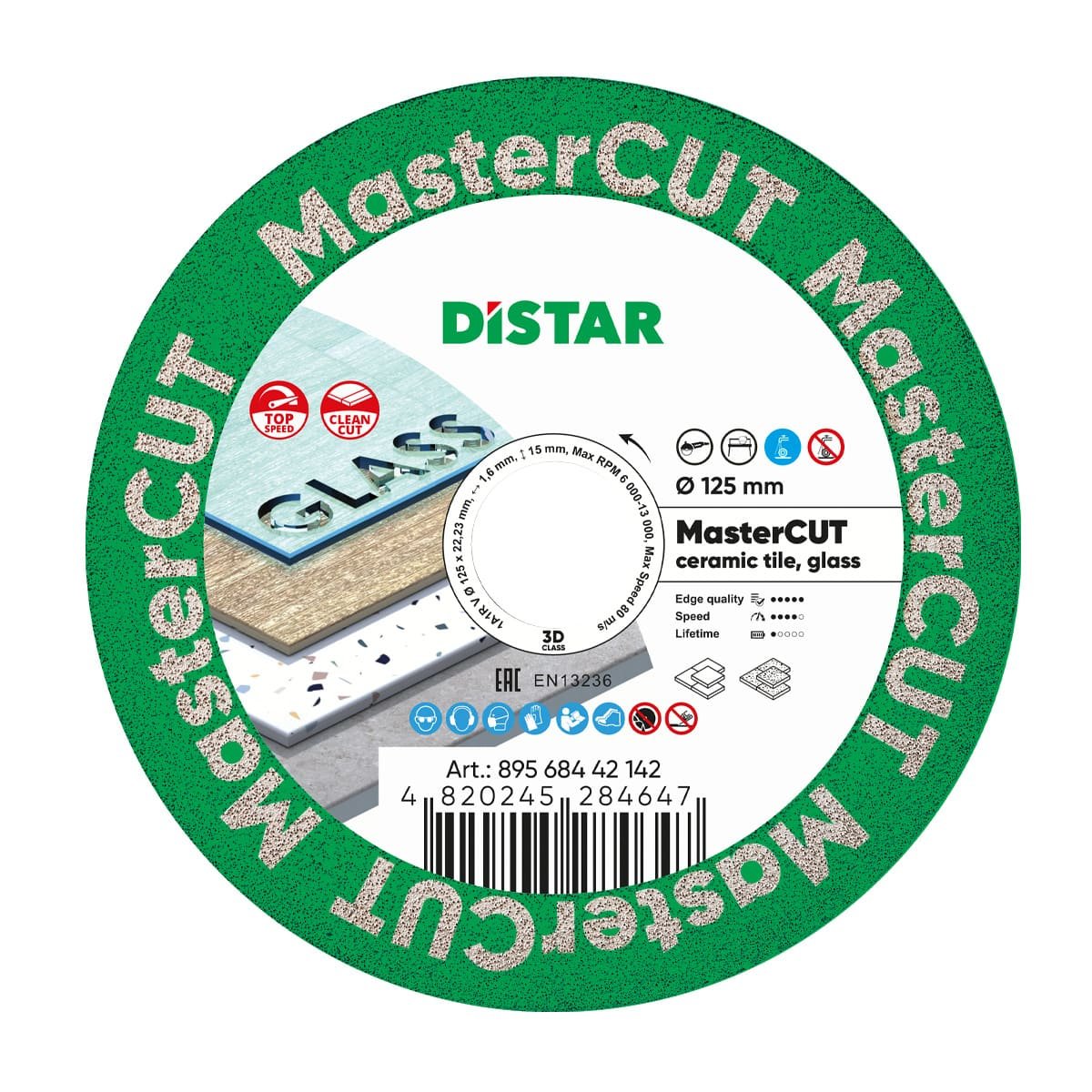 DISTAR MasterCut diskas deimantinis 125 mm