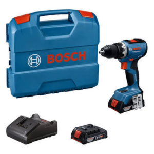 Bosch GSR 18V-65 Profesional baterinis gręžtuvas 63/31 Nm 2x2,0 Ah